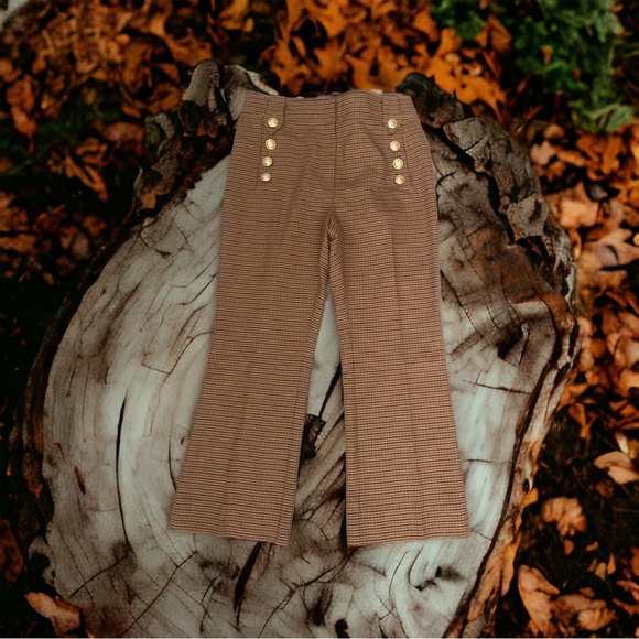 Derek Lam 10 Crosby Corinna Plaid Pants Size 12 $395 - Picture 2 of 7